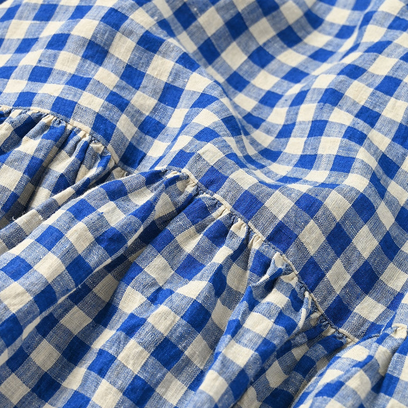 45R ONEONE Linen Gathered Blouse - Image 22