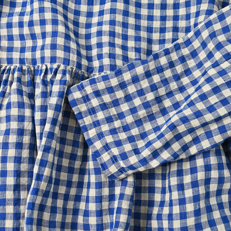 45R ONEONE Linen Gathered Blouse