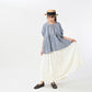 45R ONEONE Linen Gathered Blouse