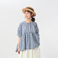 45R ONEONE Linen Gathered Blouse