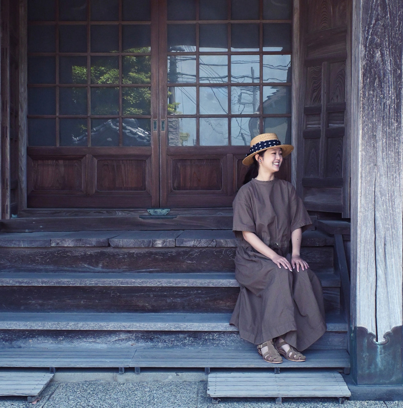 45R Hayama 504Oxford Dress - Image 7