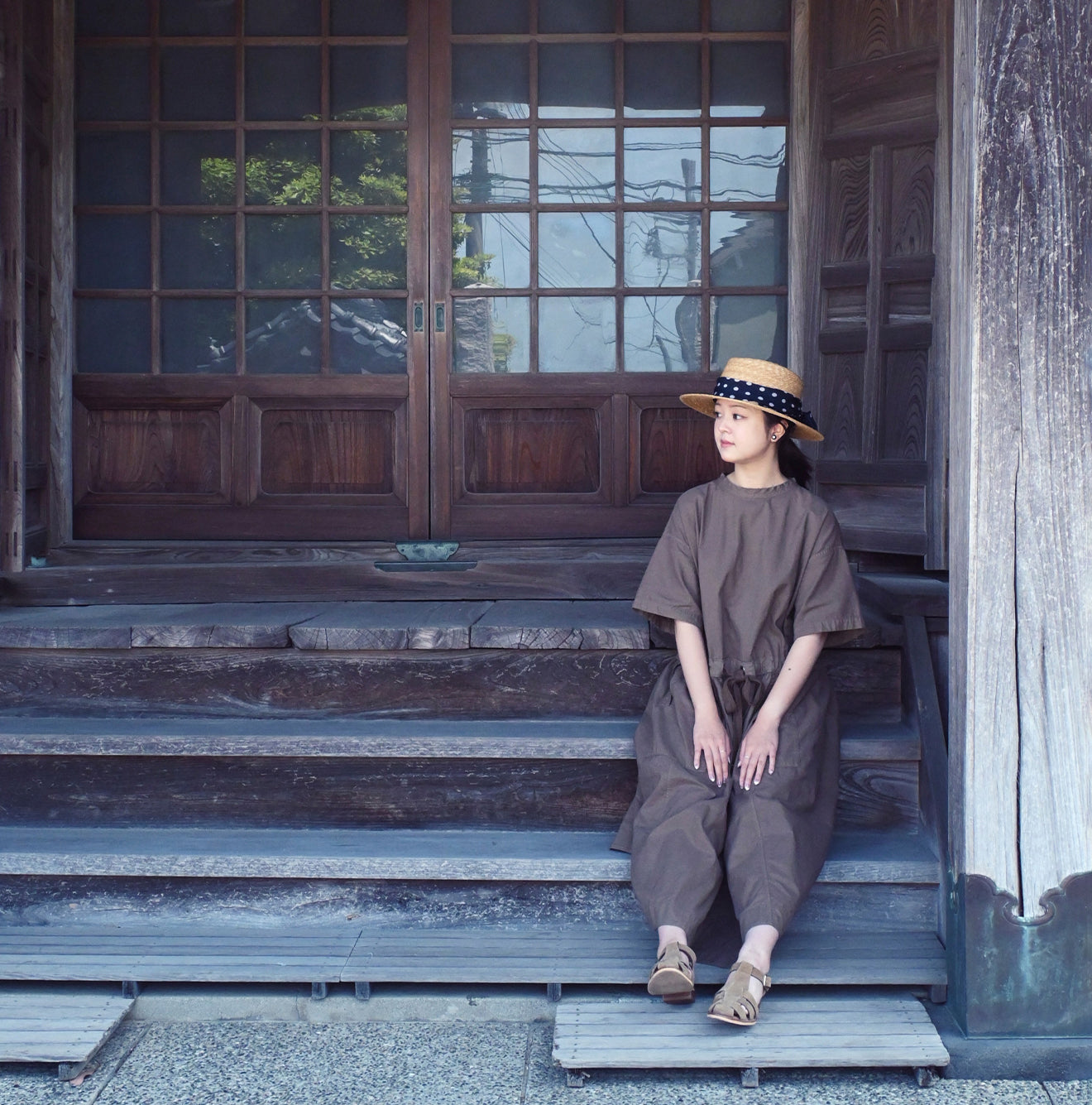 45R Hayama 504Oxford Dress