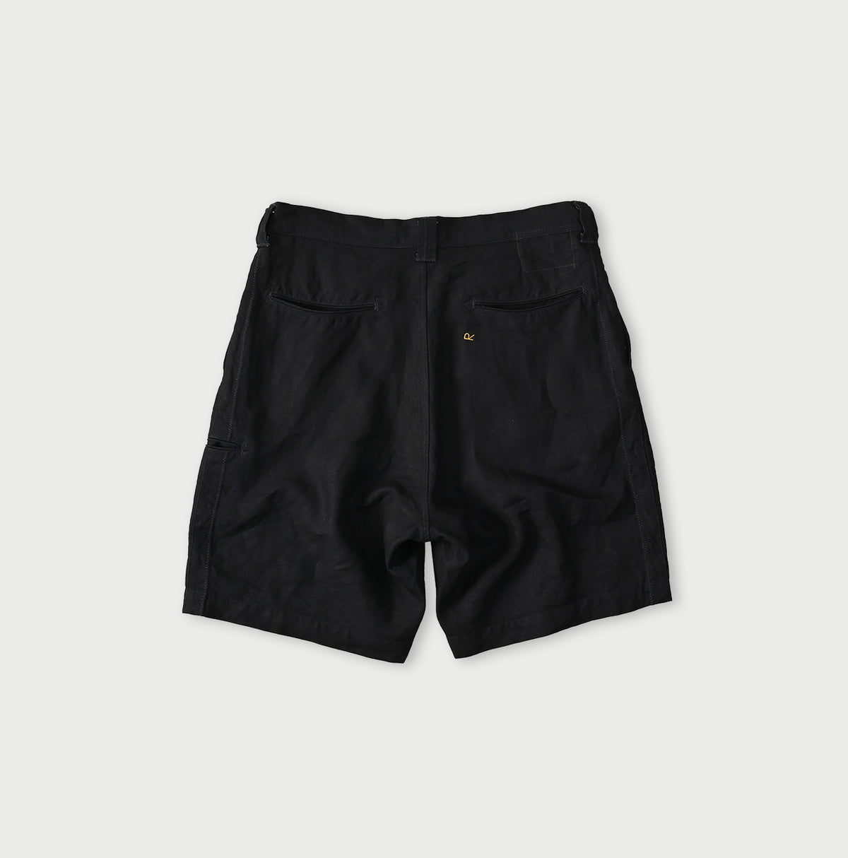 HAYAMA Indigo Linen Sail Shorts