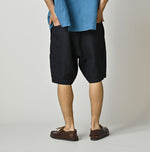 HAYAMA Indigo Linen Sail Shorts