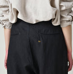HAYAMA Indigo Linen Sail Shorts