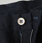 HAYAMA Indigo Linen Sail Shorts