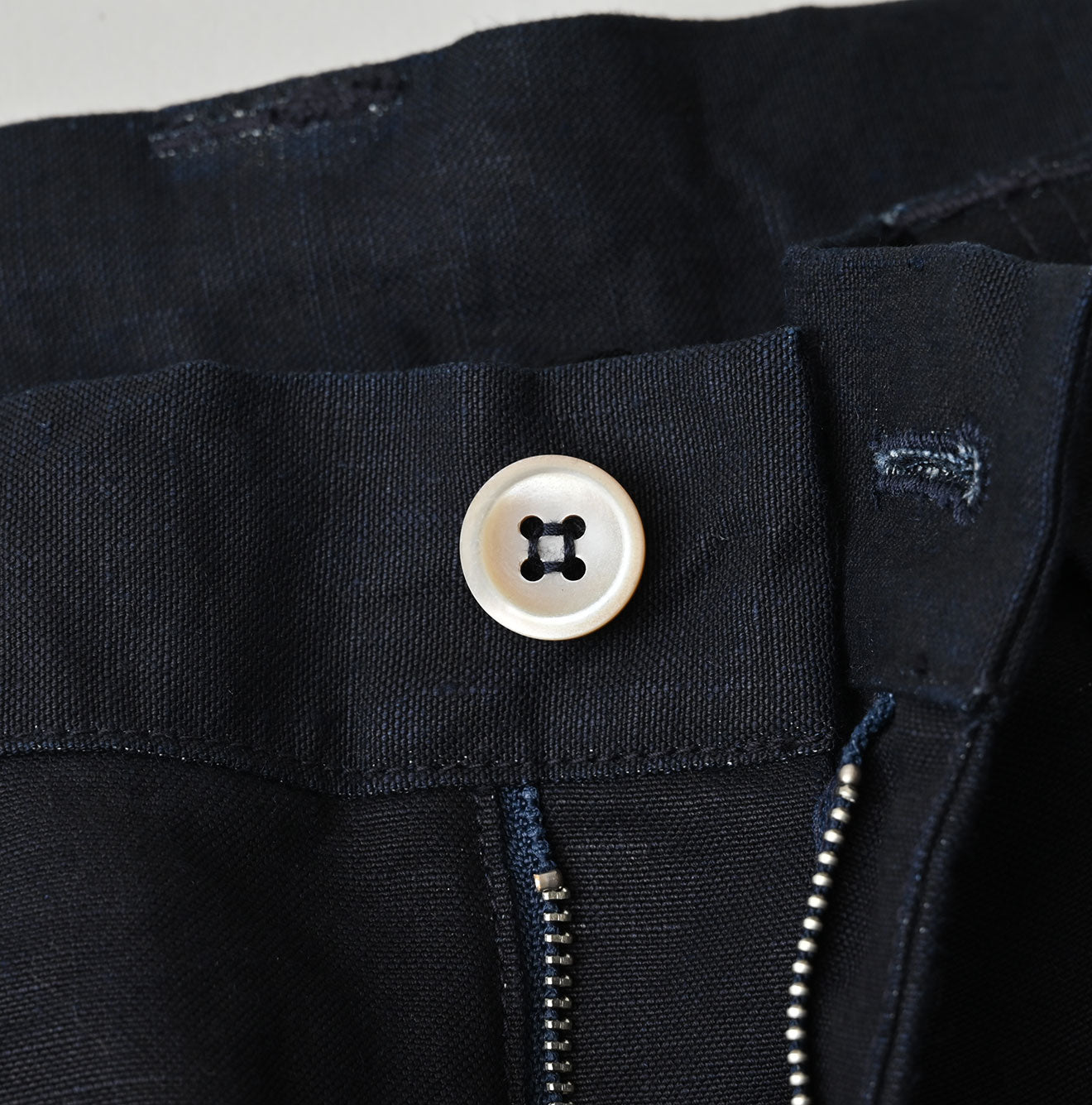 HAYAMA Indigo Linen Sail Shorts - Image 18