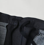 HAYAMA Indigo Linen Sail Shorts