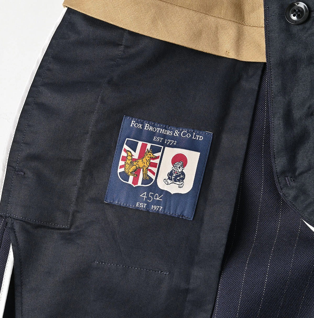 45R Wool Hopsack Baggy Pants