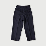 45R Wool Hopsack Baggy Pants