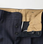 45R Wool Hopsack Baggy Pants