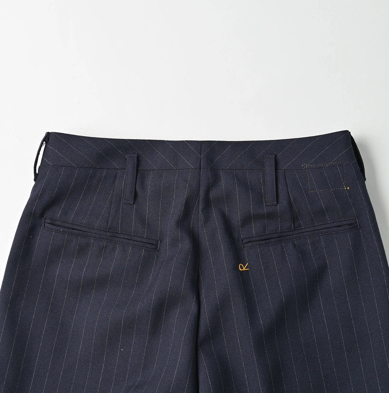 45R Wool Hopsack Baggy Pants - Image 15