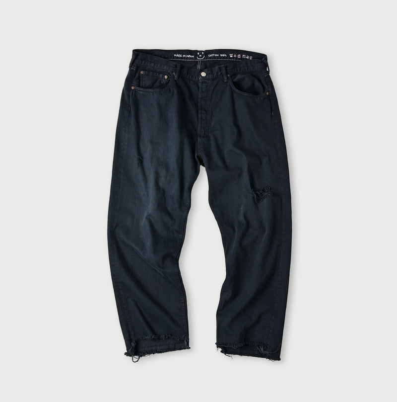 45R Rye Mugi Denim Sorahikohime Black (40.5 in) - Image 1