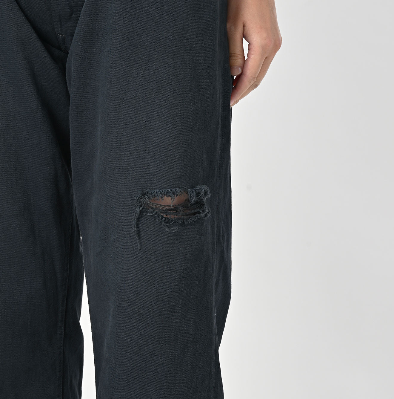 45R Rye Mugi Denim Sorahikohime Black (40.5 in)