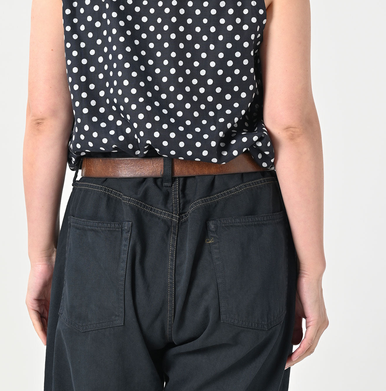 45R Rye Mugi Denim Sorahikohime Black (40.5 in) - Image 10