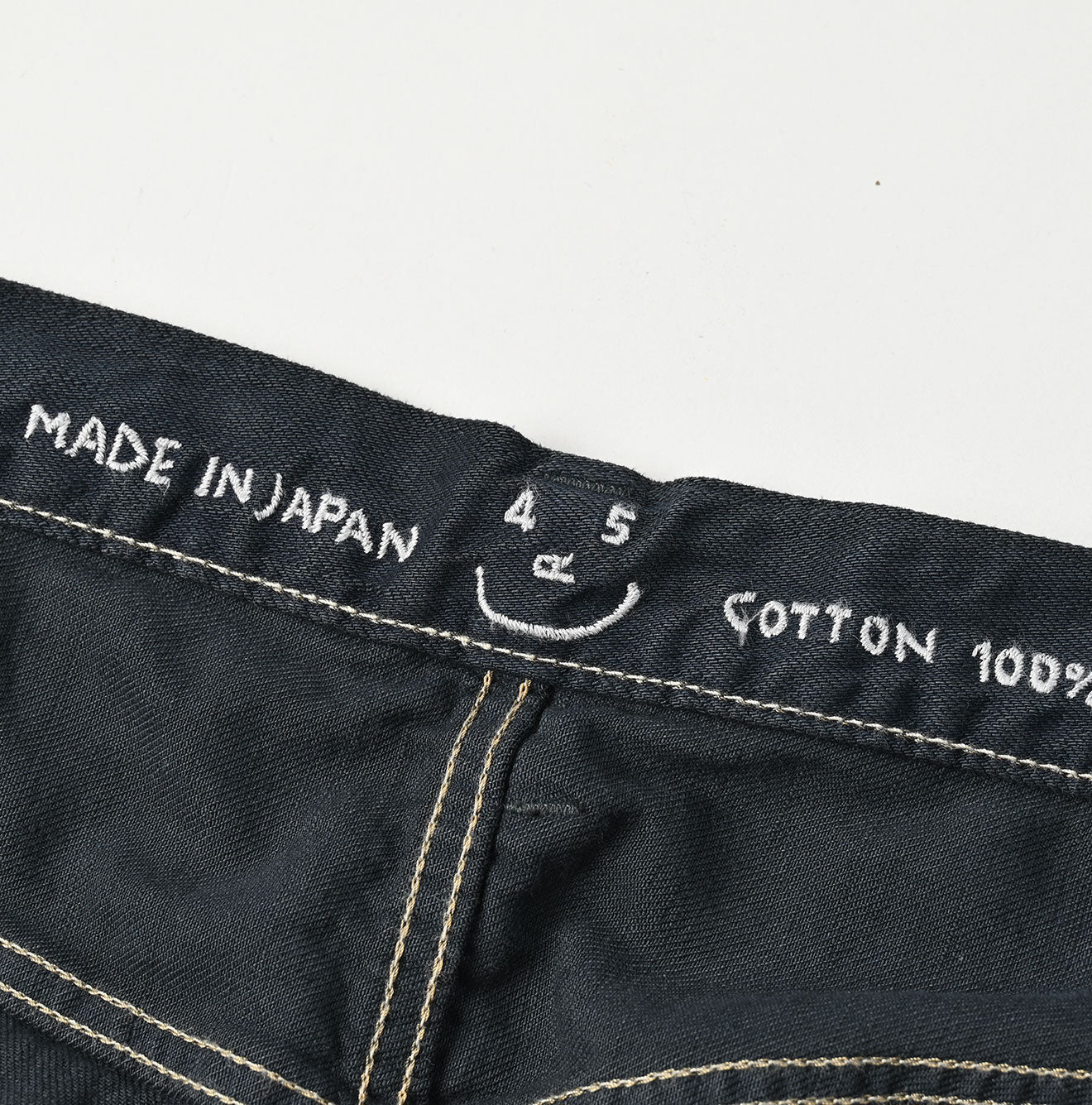 45R Rye Mugi Denim Sorahikohime Black (40.5 in)