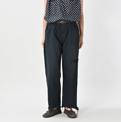 45R Rye Mugi Denim Sorahikohime Black (40.5 in)