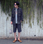 45R Hayama 504Oxford x Damp Nimes Shorts