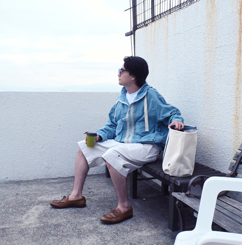 45R Hayama 504Oxford x Damp Nimes Shorts - Image 6