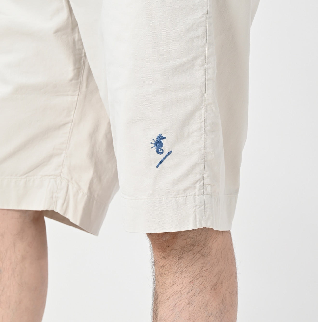 Hayama 504Oxford x Damp Nimes Shorts | 45R Official Online