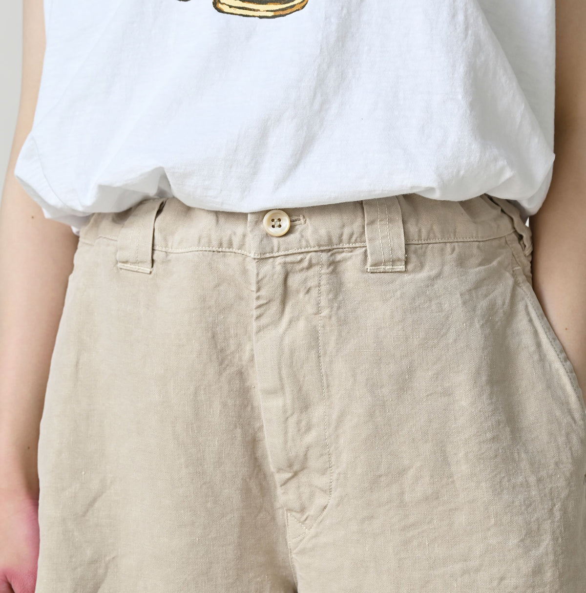 HAYAMA Linen Sail Shorts