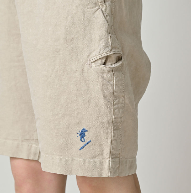 HAYAMA Linen Sail Shorts - Image 13