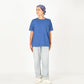 Futatabi Indigo Tenjiku 908 Bandana-mended Ocean T-shirt