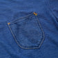 Futatabi Indigo Tenjiku 908 Bandana-mended Ocean T-shirt