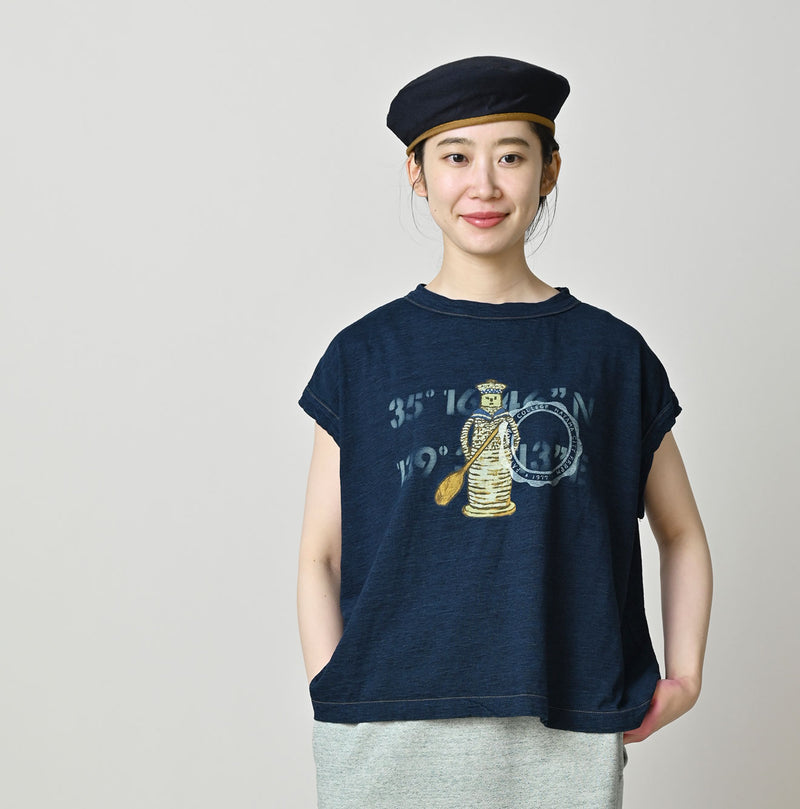 HAYAMA Indigo Montokkun M-Camisole - Image 3