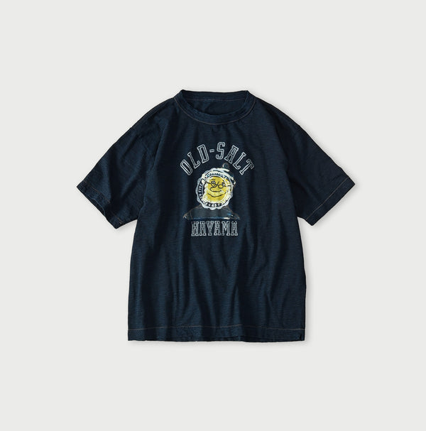 HAYAMA Indigo 908 Old Salt Ocean T-Shirt