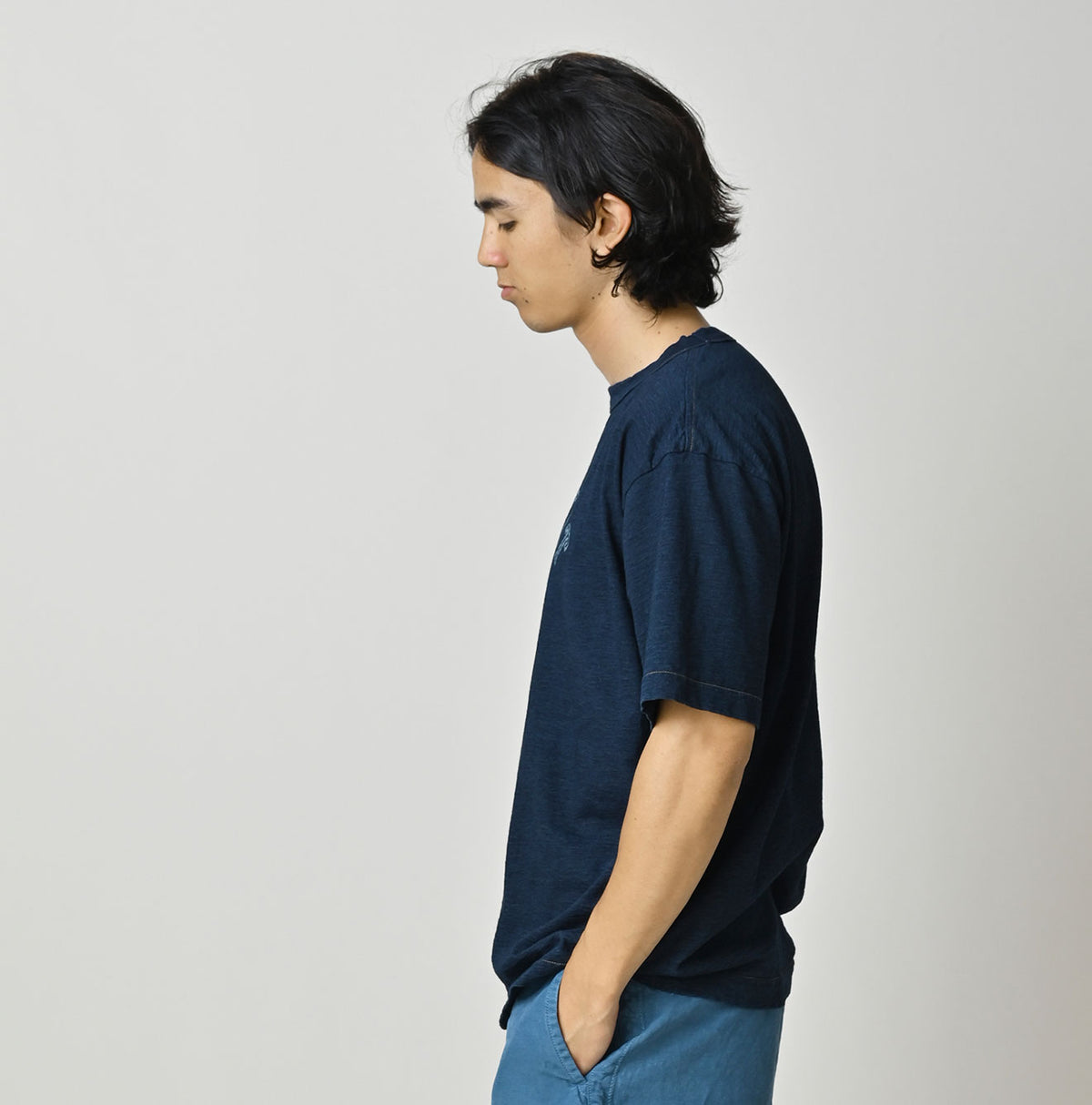 HAYAMA Indigo 908 Old Salt Ocean T-Shirt
