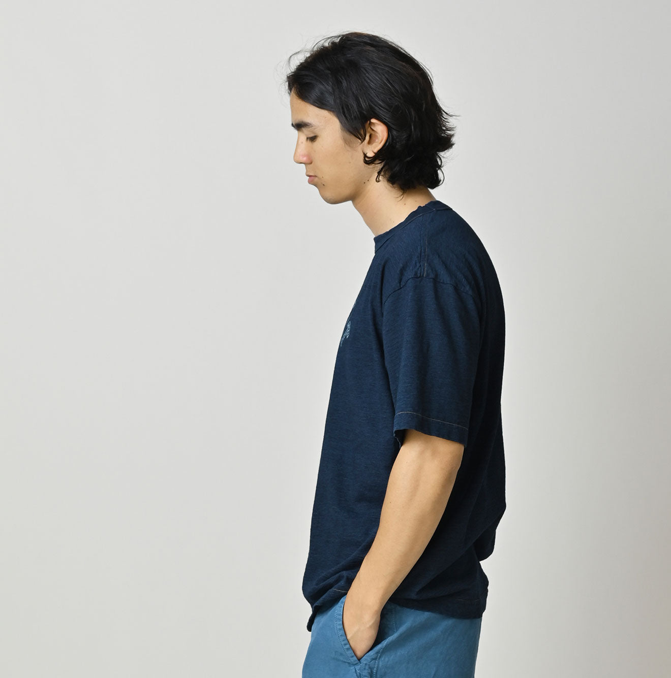 HAYAMA Indigo 908 Old Salt Ocean T-Shirt - Image 8