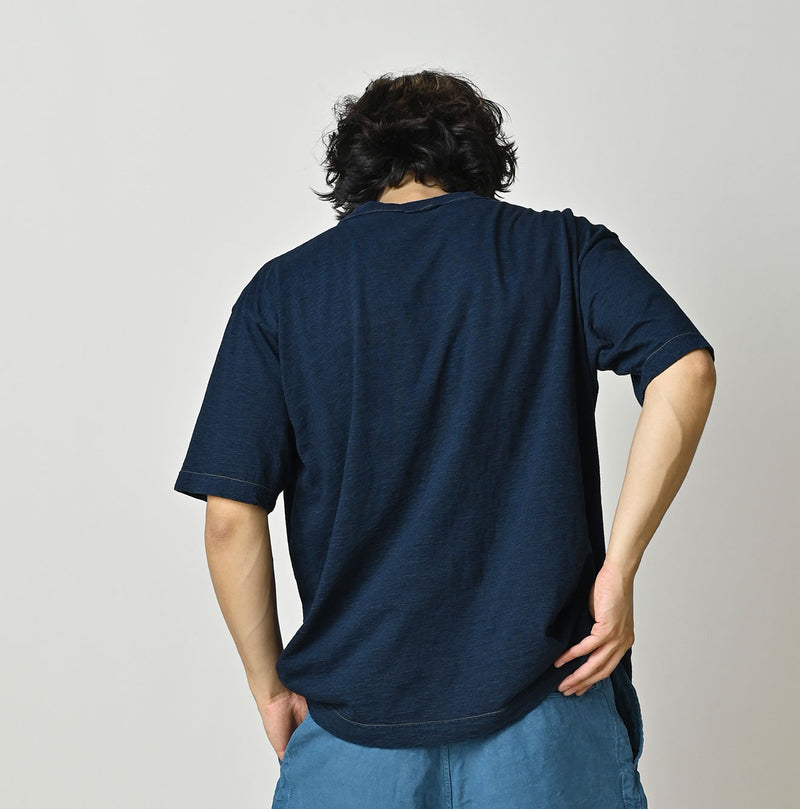 HAYAMA Indigo 908 Old Salt Ocean T-Shirt - Image 9