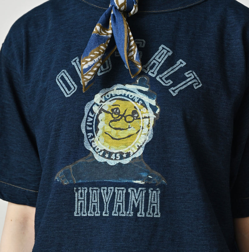 HAYAMA Indigo 908 Old Salt Ocean T-Shirt - Image 11