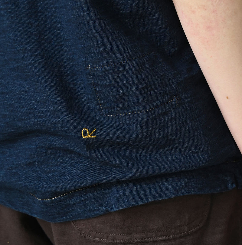 HAYAMA Indigo 908 Old Salt Ocean T-Shirt - Image 14