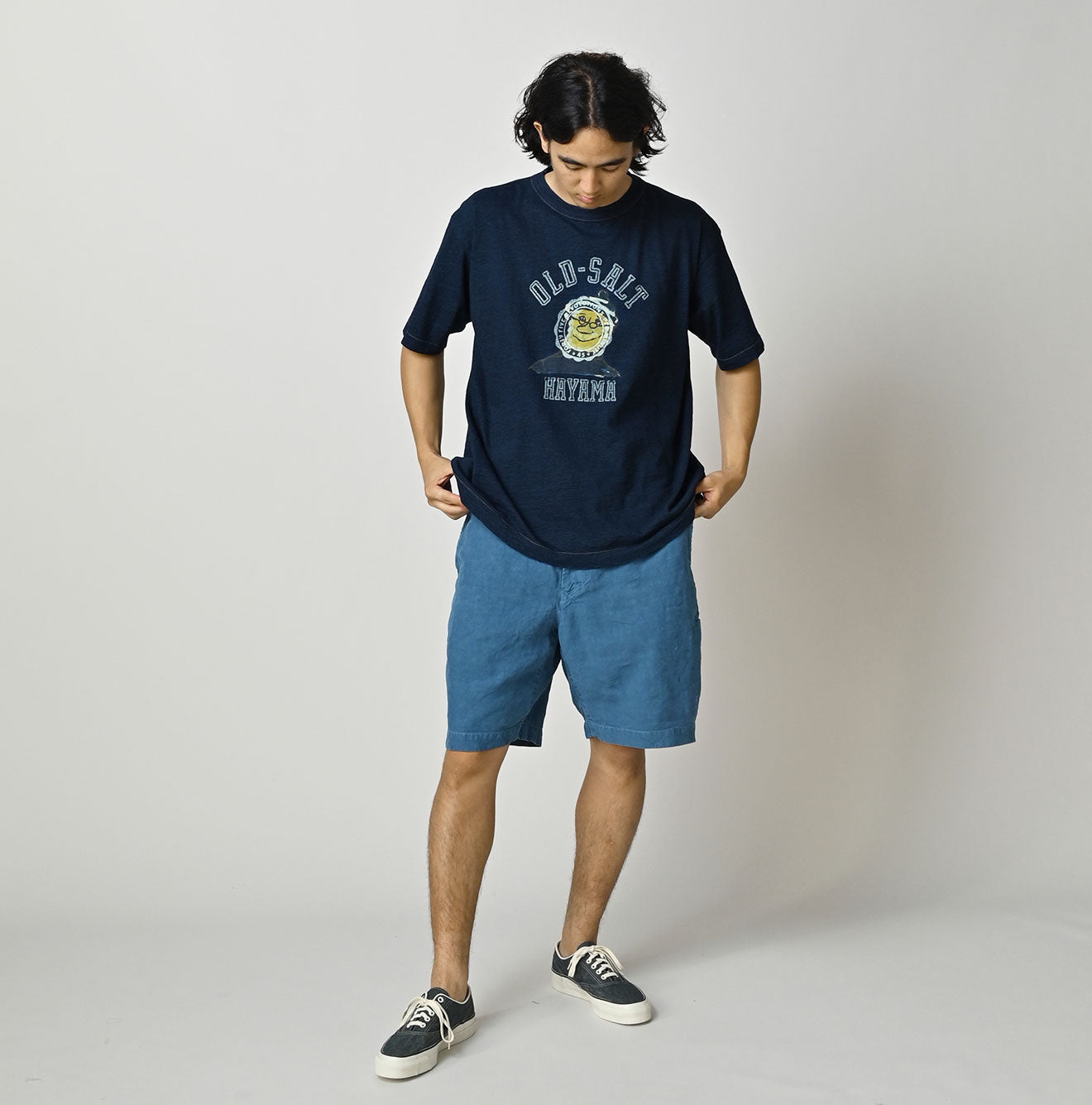 HAYAMA Indigo 908 Old Salt Ocean T-Shirt - Image 3