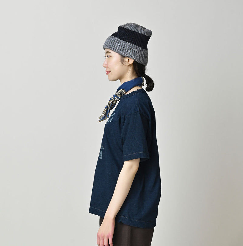 HAYAMA Indigo 908 Old Salt Ocean T-Shirt - Image 5