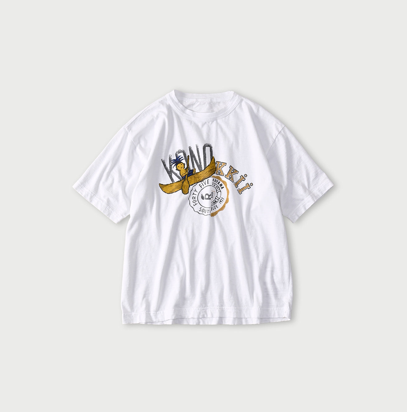 HAYAMA Kono’kkii College 908 Ocean T-Shirt - Image 1