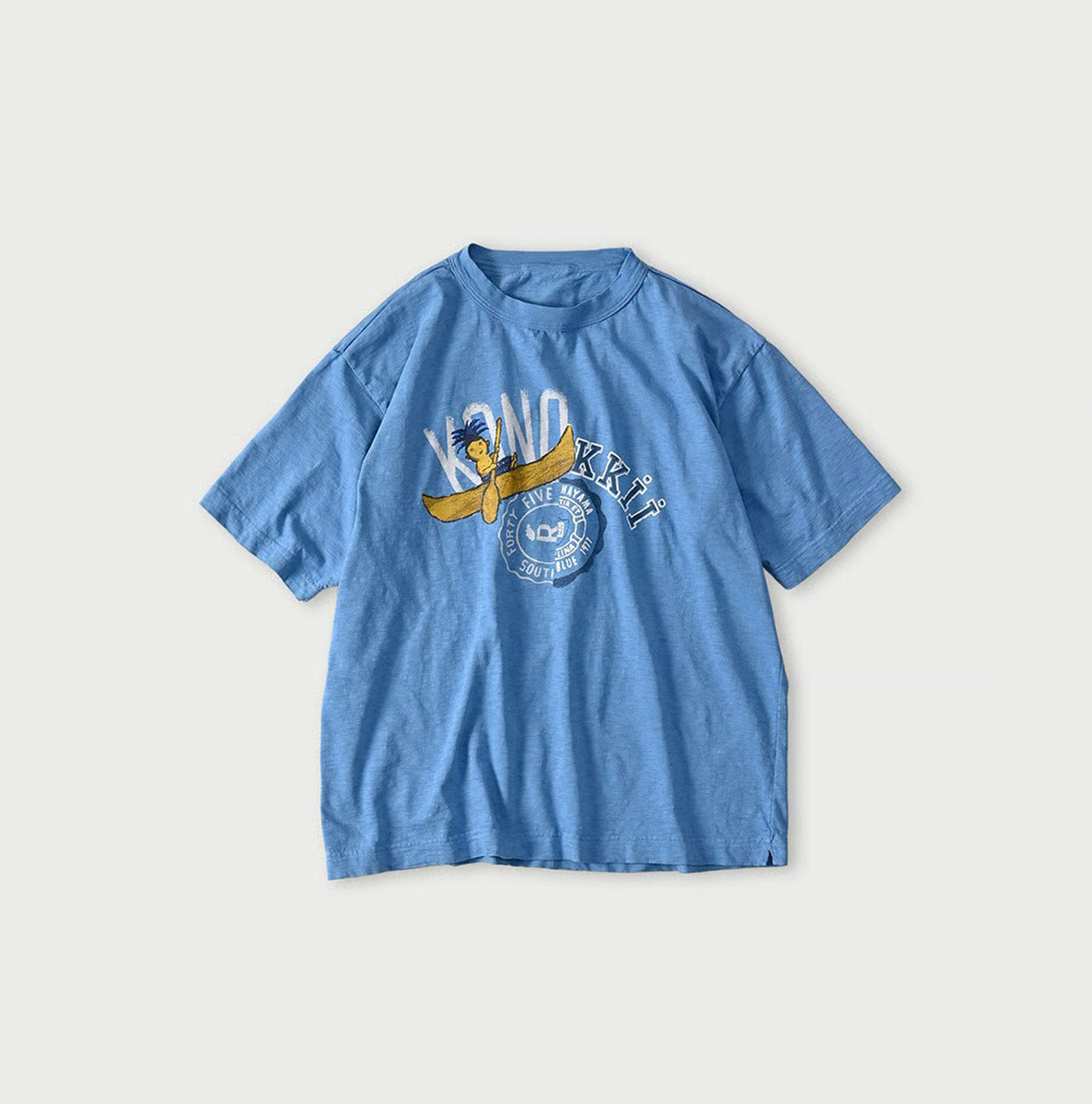 HAYAMA Kono’kkii College 908 Ocean T-Shirt - Image 3