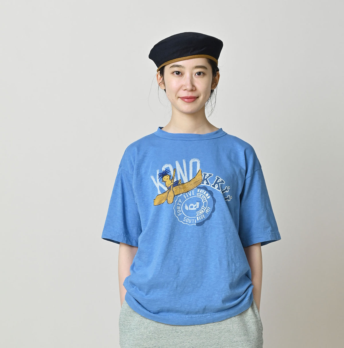HAYAMA Kono’kkii College 908 Ocean T-Shirt