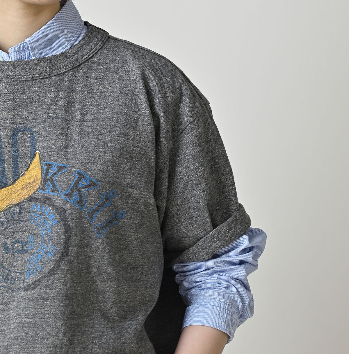 HAYAMA Kono’kkii College 908 Ocean T-Shirt (Top-Dyed)