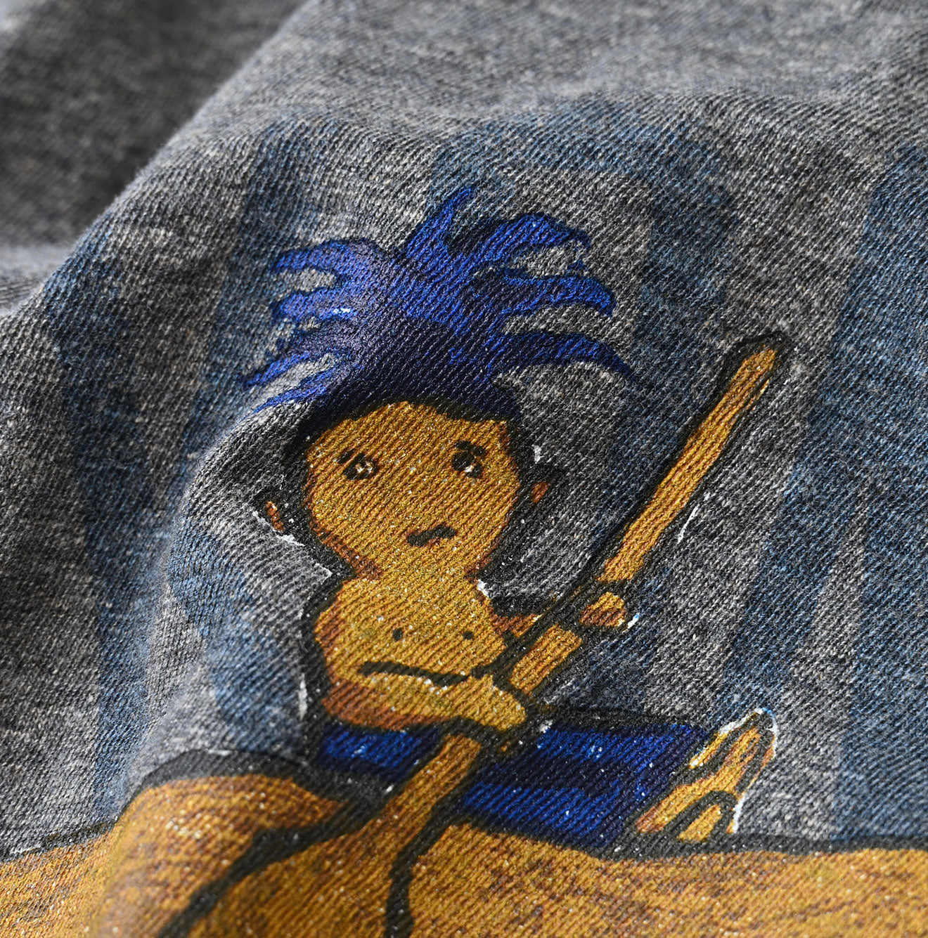 HAYAMA Kono’kkii College 908 Ocean T-Shirt (Top-Dyed) - Image 18