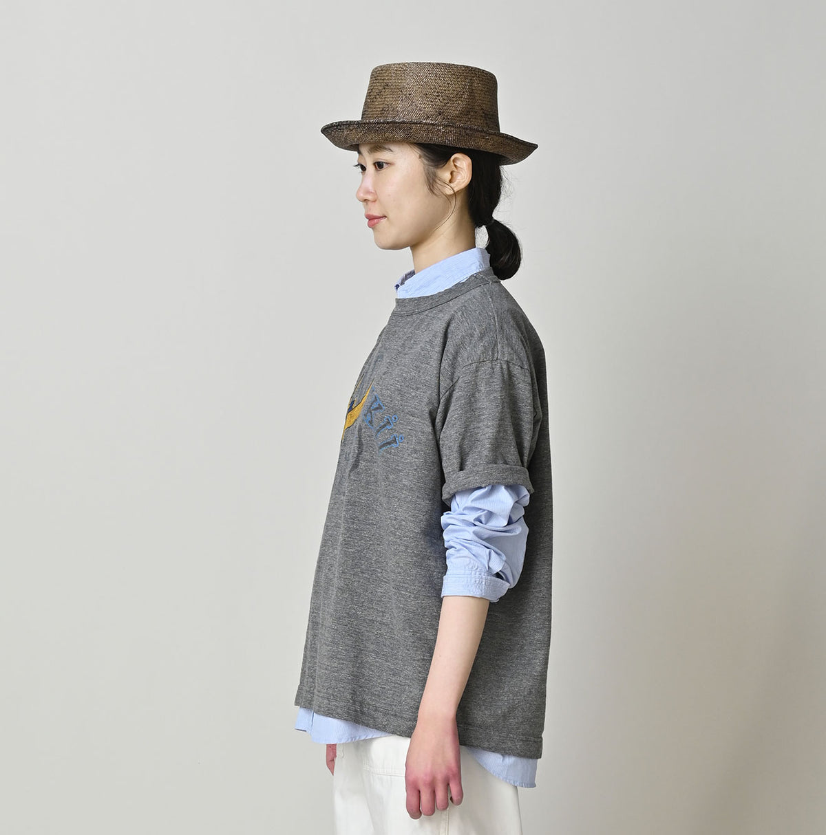 HAYAMA Kono’kkii College 908 Ocean T-Shirt (Top-Dyed)