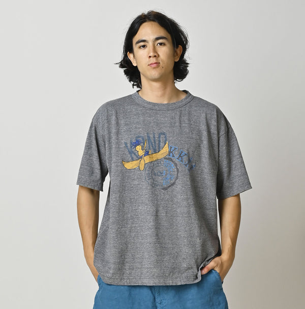 HAYAMA Kono’kkii College 908 Ocean T-Shirt (Top-Dyed)