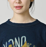 HAYAMA Indigo Kono’kkii College 908 Ocean T-Shirt