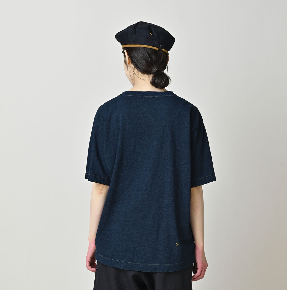 HAYAMA Indigo Kono’kkii College 908 Ocean T-Shirt