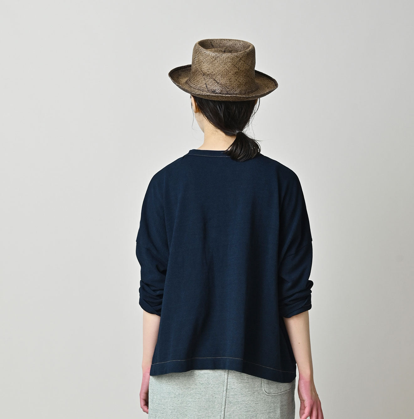 ONEONE Treasure Indigo Smile-R M-Shirt - Image 5