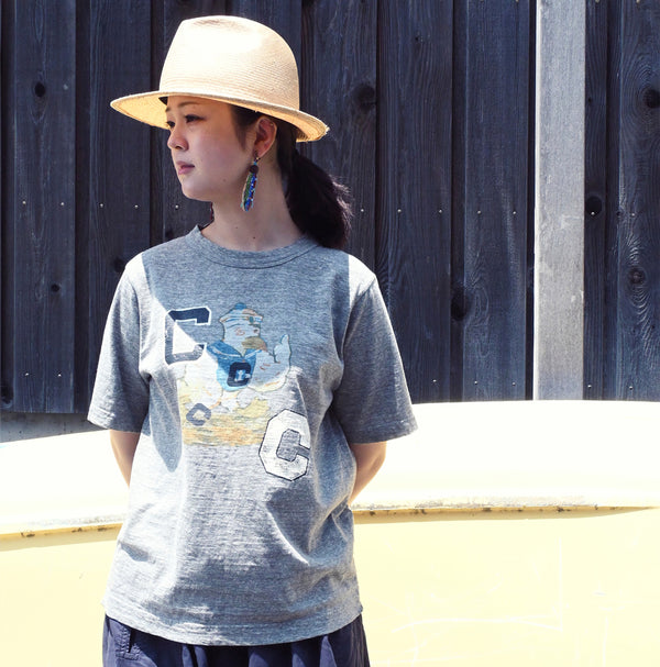 45R Hayama Betouch Initial Kamonme 908 T-shirt (Top-dyed)