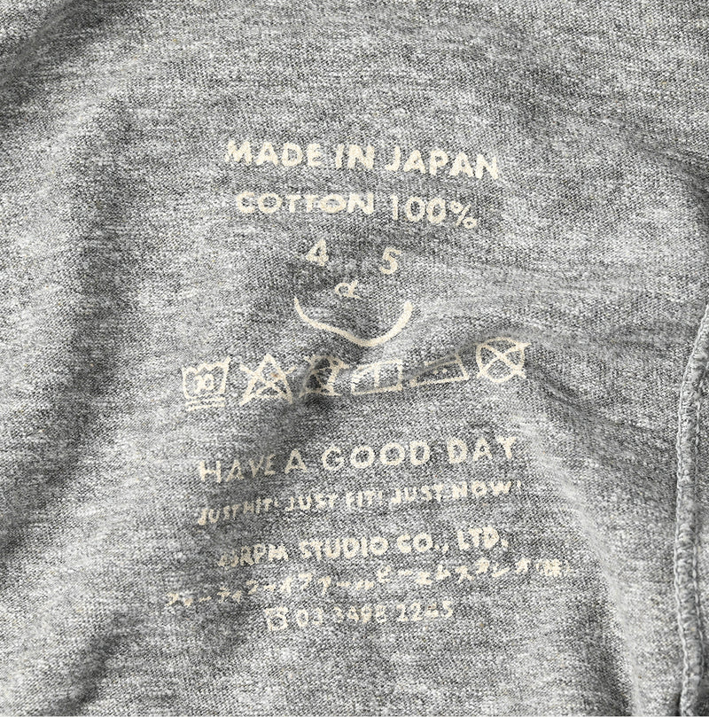 45R Hayama Betouch Initial Kamonme 908 T-shirt (Top-dyed) - Image 11