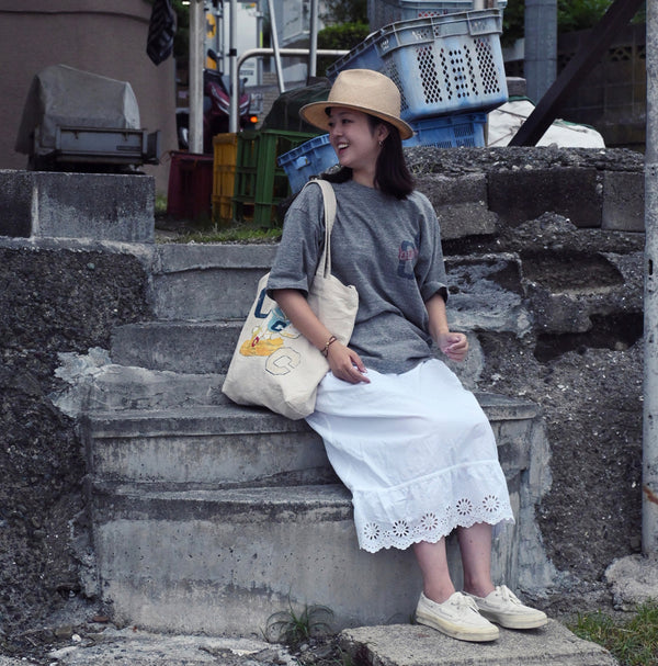 45R Hayama Betouch Initial Old Salt 908 T-shirt (Top-dyed)